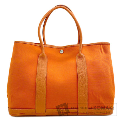 HERMES Garden Party PM Silver Hardware Handbag Towar Ladies [Used]