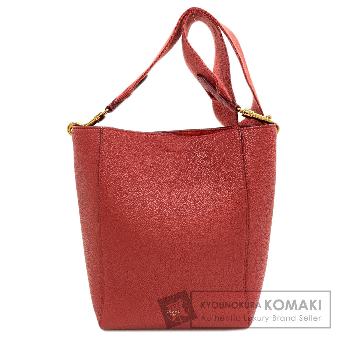 CELINE Sangle bucket Shoulder Bag Calf Ladies [Used]