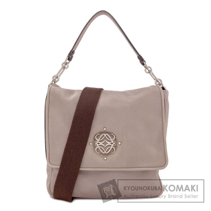 LOEWE Anagram 2WAY Shoulder Bag Lambskin Ladies [Used]