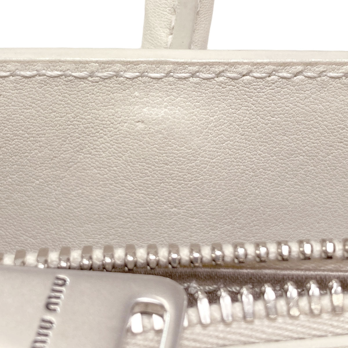 MIUMIU Studs 2WAY Handbag Calf Ladies [Used]