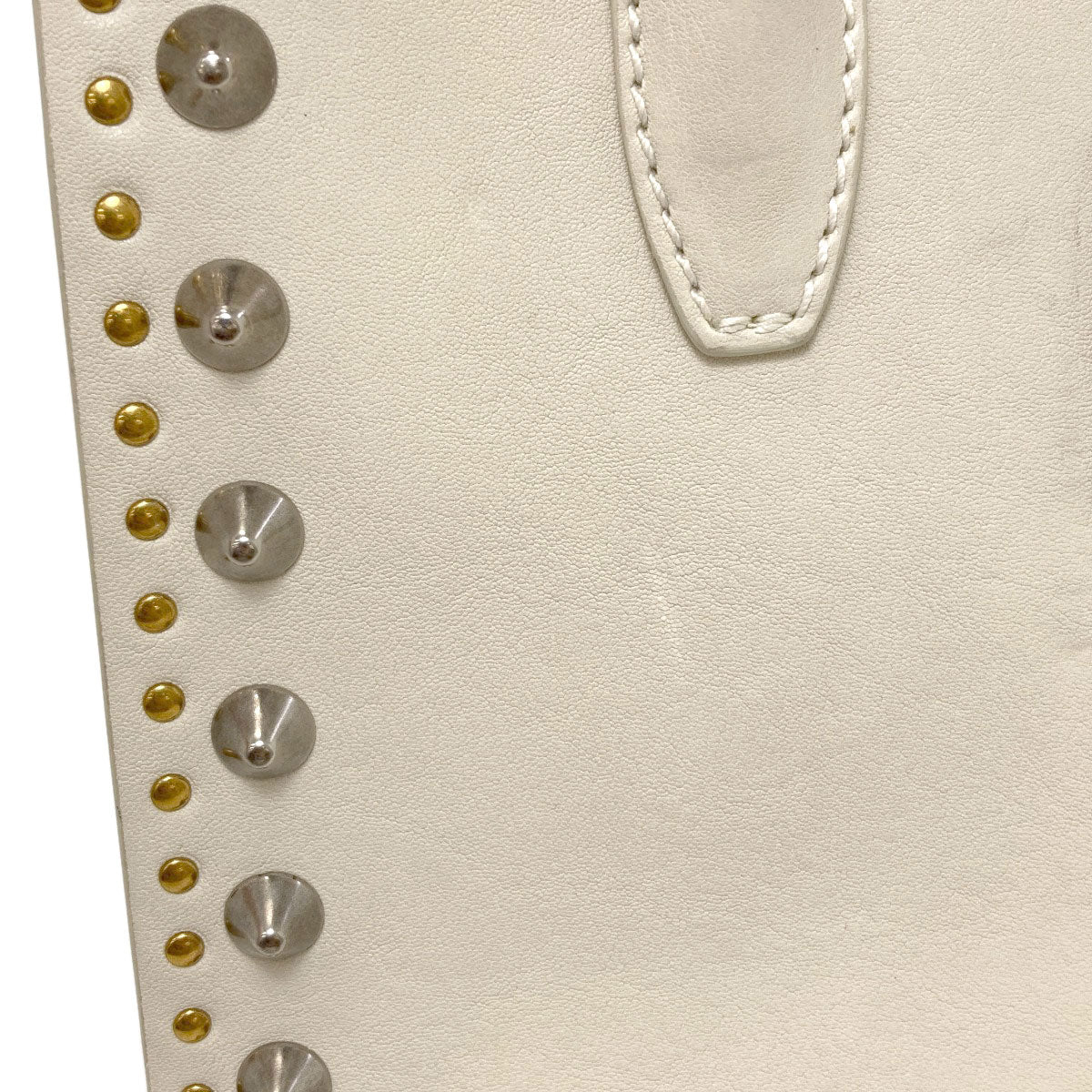 MIUMIU Studs 2WAY Handbag Calf Ladies [Used]