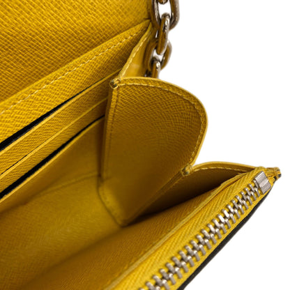 LOUIS VUITTON Twist Chain Wallet Early Bird Shoulder Bag Epi Leather Ladies [Used]