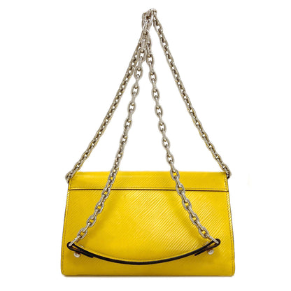 LOUIS VUITTON Twist Chain Wallet Early Bird Shoulder Bag Epi Leather Ladies [Used]