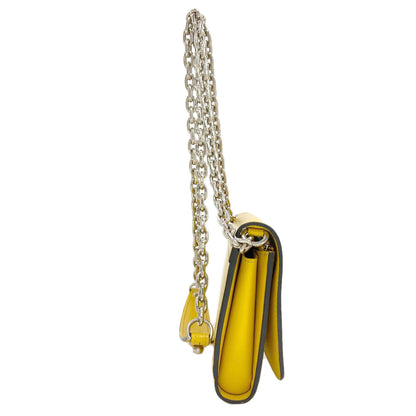 LOUIS VUITTON Twist Chain Wallet Early Bird Shoulder Bag Epi Leather Ladies [Used]