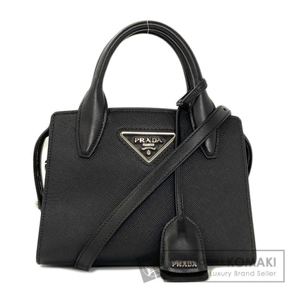 PRADA 1BA269 Triangle 2WAY Handbag Safiano Ladies [Used]