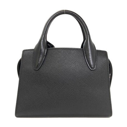 PRADA 1BA269 Triangle 2WAY Handbag Safiano Ladies [Used]