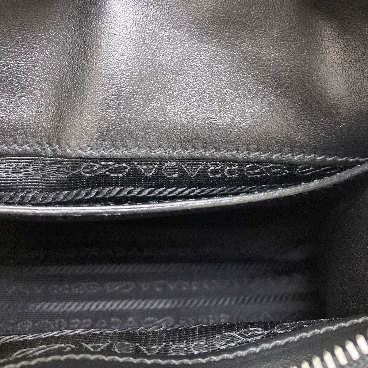 PRADA 1BA269 Triangle 2WAY Handbag Safiano Ladies [Used]