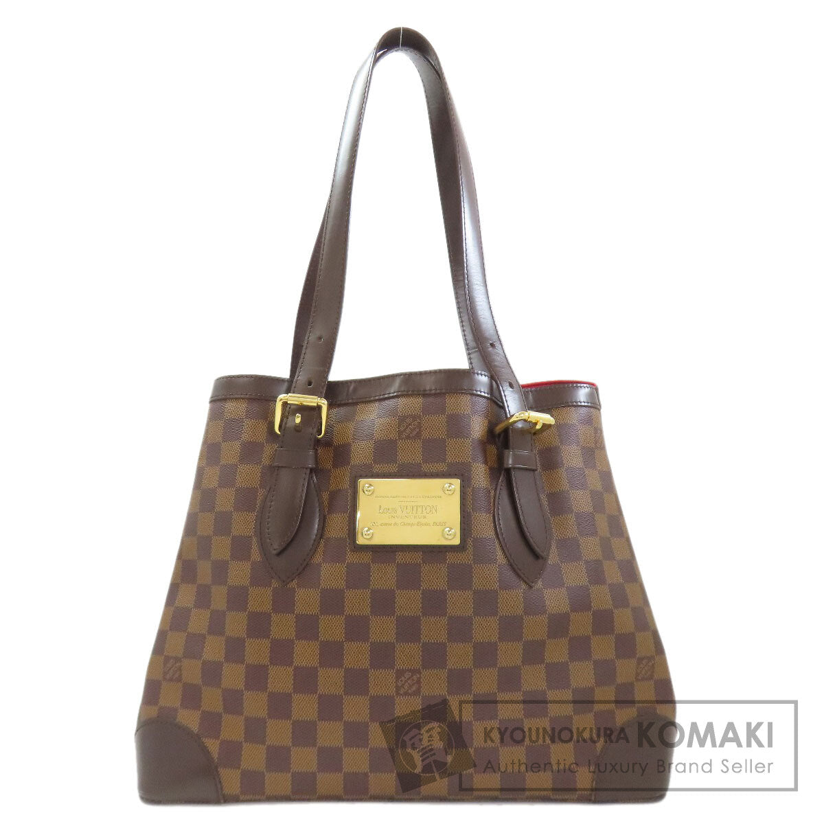 LOUIS VUITTON N51204 Hampstead MM Tote Bag Damier canvas Ladies [Used]