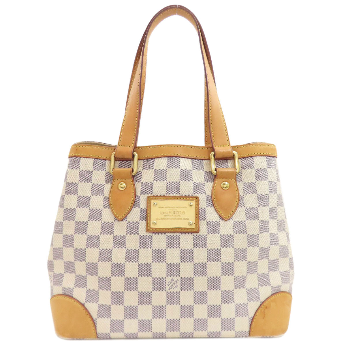 LOUIS VUITTON N51207 Hampstead PM Handbag Damier canvas Ladies [Used]