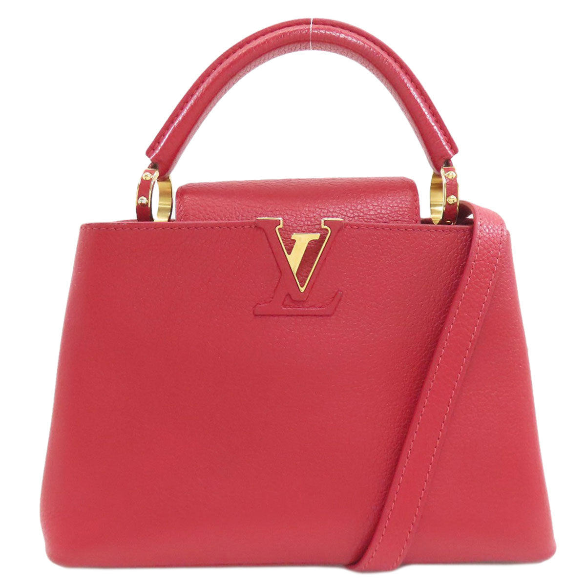 LOUIS VUITTON M52689 Capusine BB Handbag Taurillon ClemenceLeather Ladies [Used]
