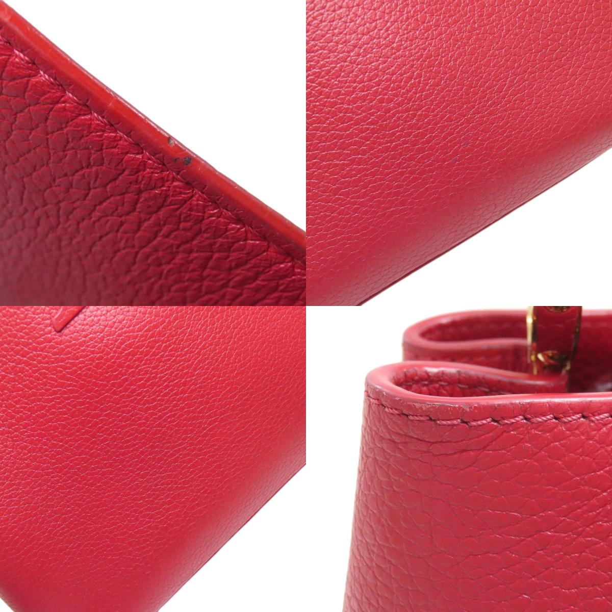 LOUIS VUITTON M52689 Capusine BB Handbag Taurillon ClemenceLeather Ladies [Used]