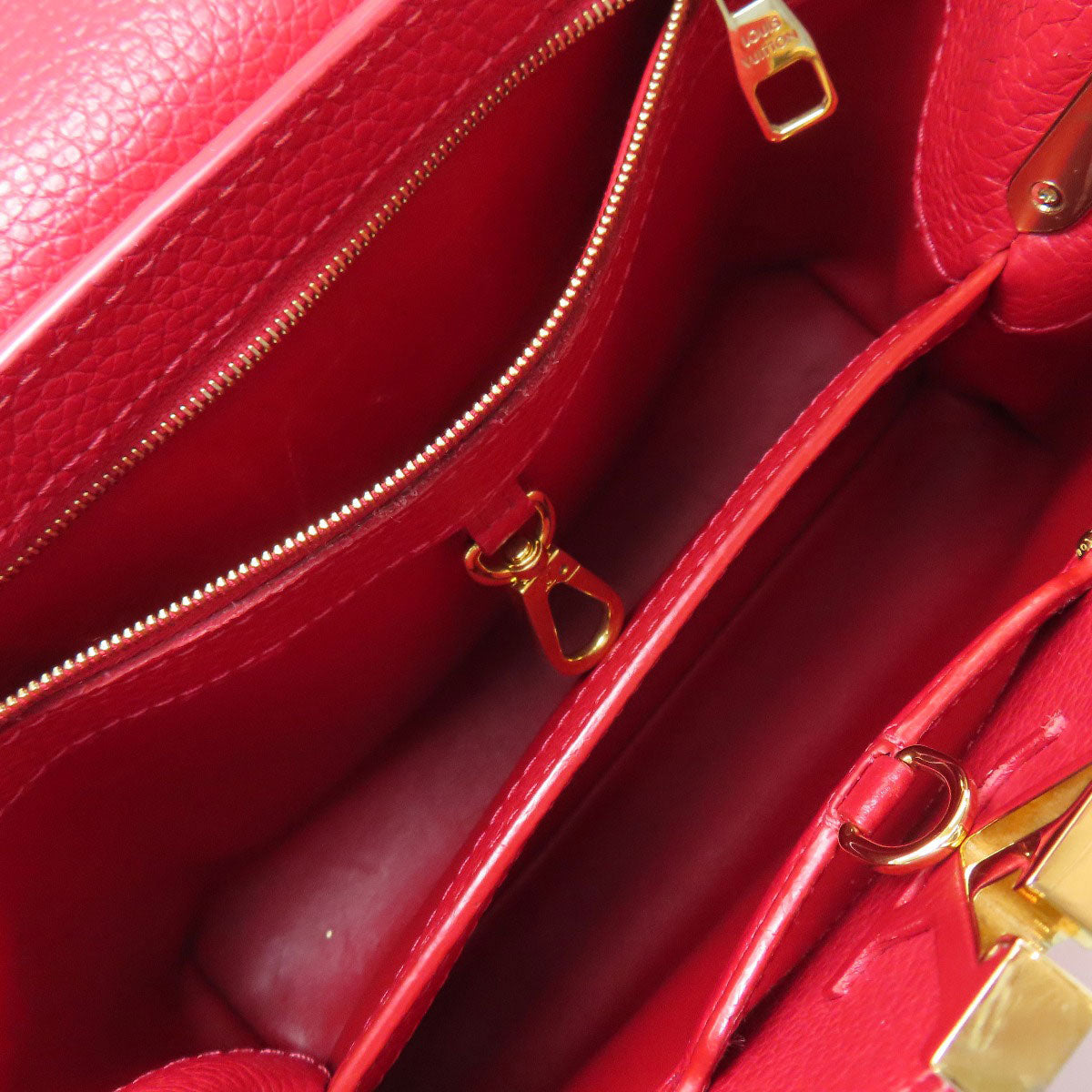 LOUIS VUITTON M52689 Capusine BB Handbag Taurillon ClemenceLeather Ladies [Used]