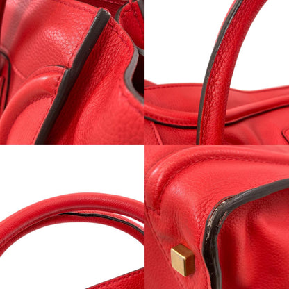 CELINE Luggage mini Handbag Calf Ladies [Used]