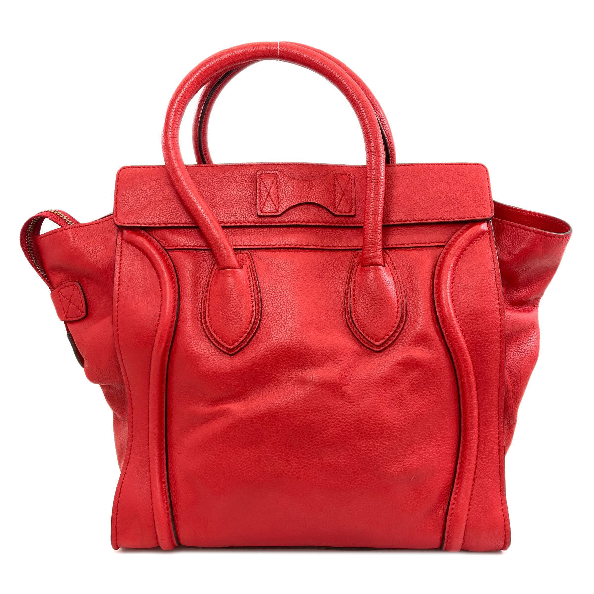 CELINE Luggage mini Handbag Calf Ladies [Used]
