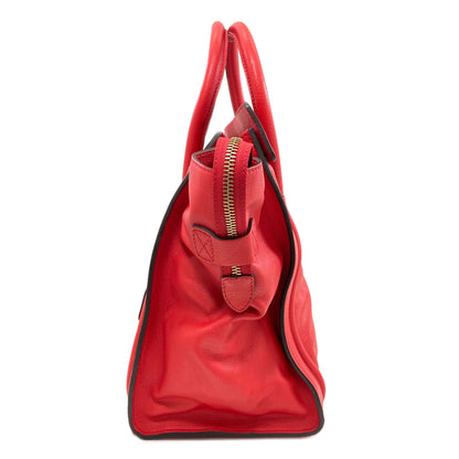 CELINE Luggage mini Handbag Calf Ladies [Used]