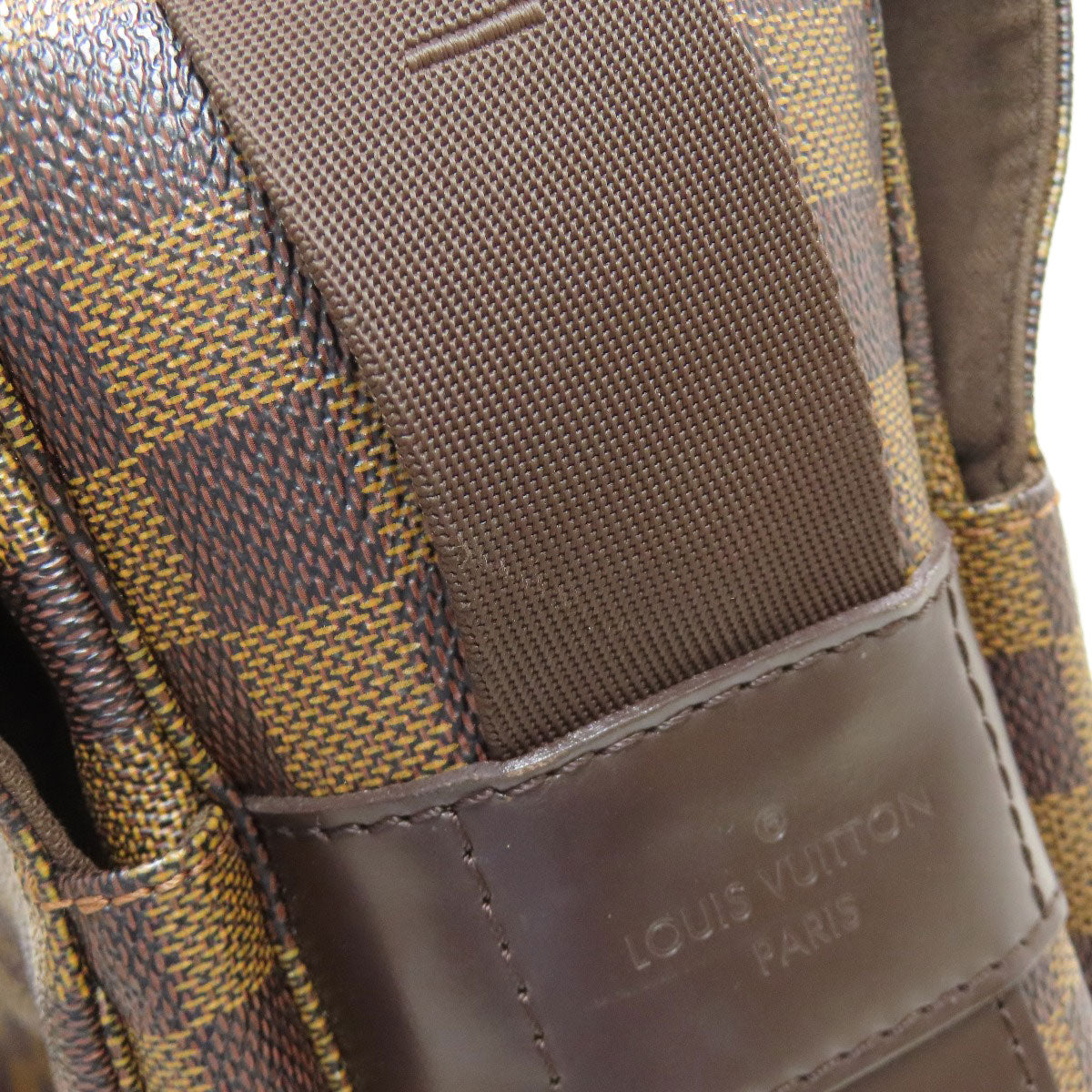 LOUIS VUITTON N45255 Naviglio Shoulder Bag Damier canvas Ladies [Used]