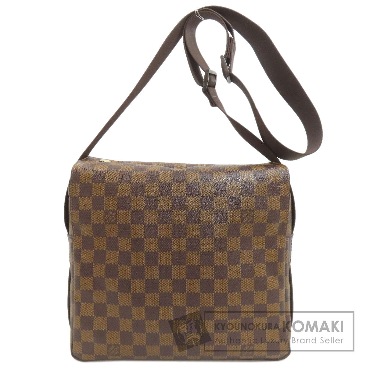 LOUIS VUITTON N45255 Naviglio Shoulder Bag Damier canvas Ladies [Used]