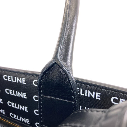 CELINE Vertical Cabas 2WAY Handbag PVC Ladies [Used]