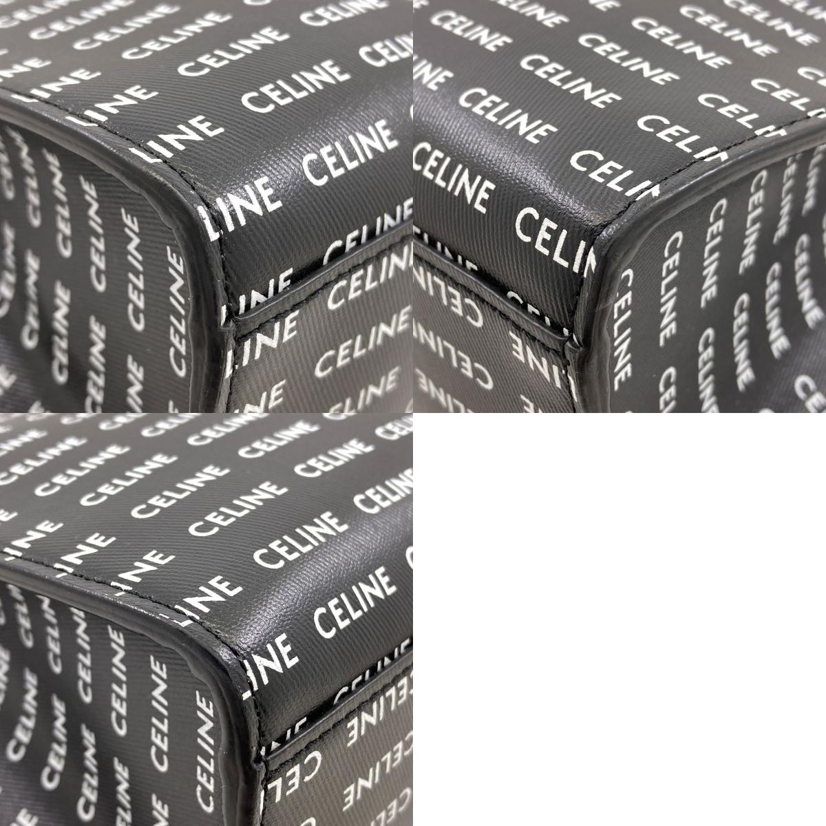 CELINE Vertical Cabas 2WAY Handbag PVC Ladies [Used]