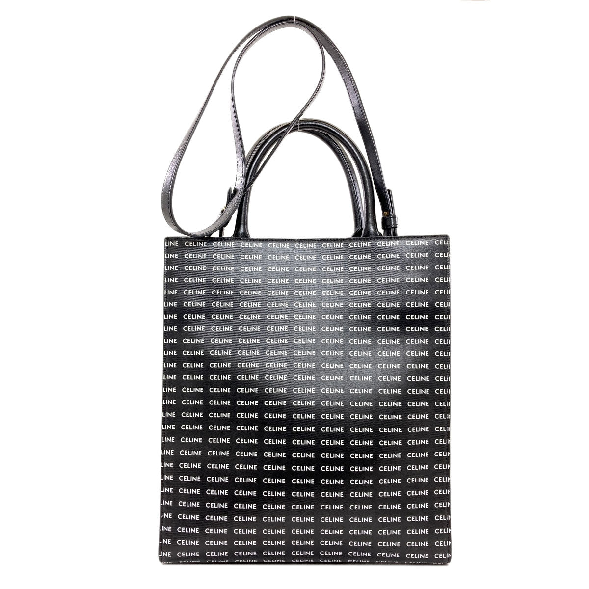 CELINE Vertical Cabas 2WAY Handbag PVC Ladies [Used]