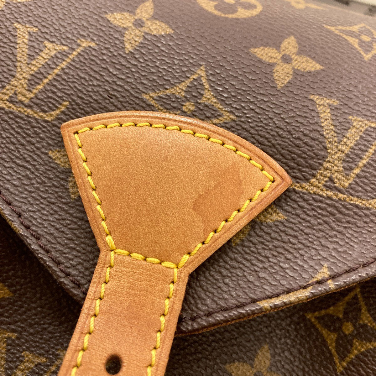 LOUIS VUITTON M51136 Montsourismedium Backpack Â· Daypack Monogram canvas Ladies [Used]