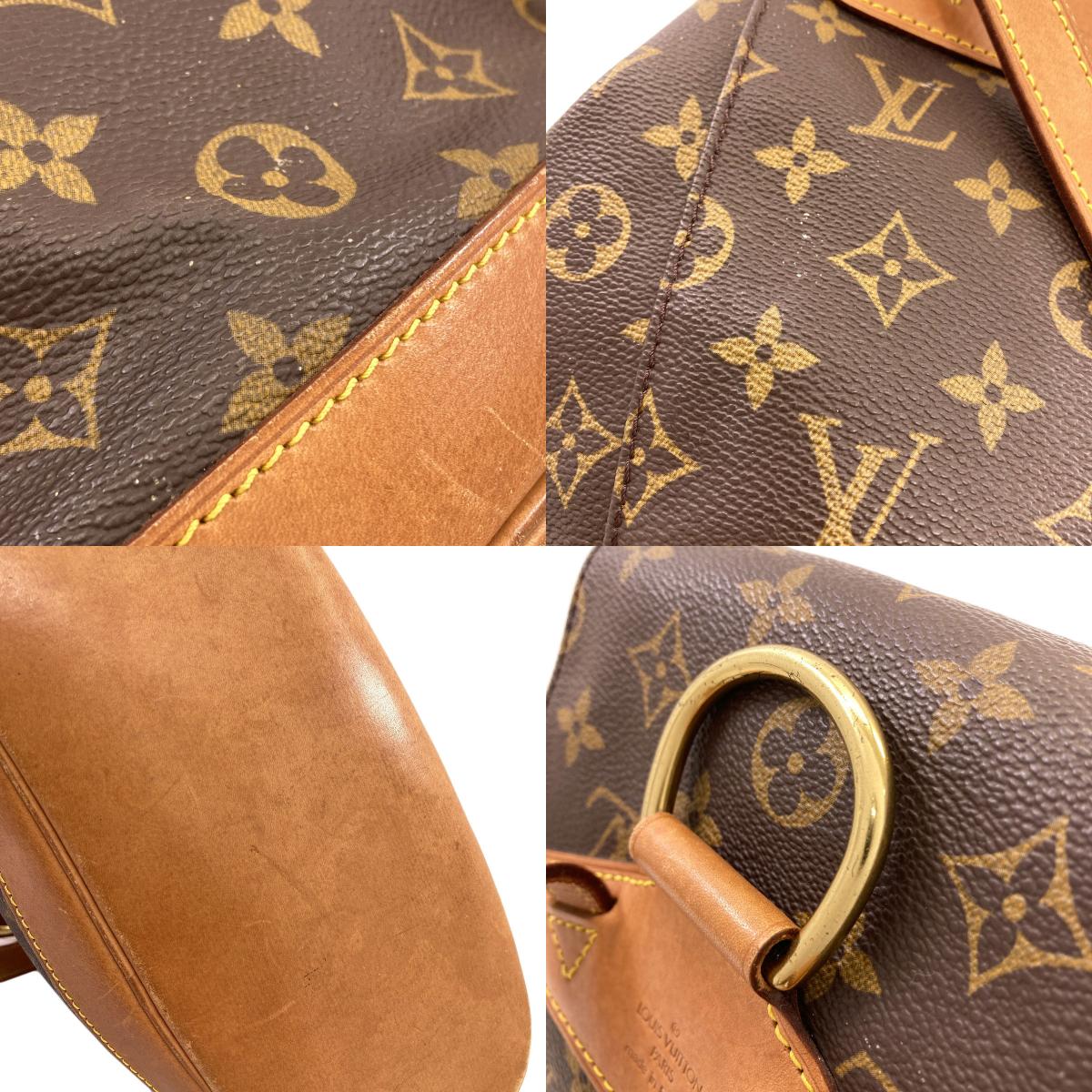 LOUIS VUITTON M51136 Montsourismedium Backpack Â· Daypack Monogram canvas Ladies [Used]