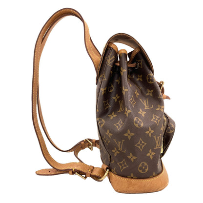 LOUIS VUITTON M51136 Montsourismedium Backpack Â· Daypack Monogram canvas Ladies [Used]