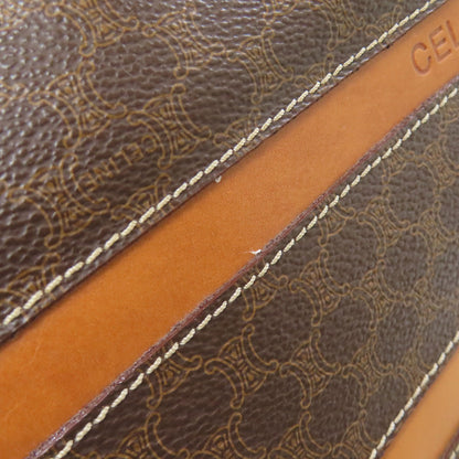 CELINE Macadam pattern Handbag PVC Ladies [Used]