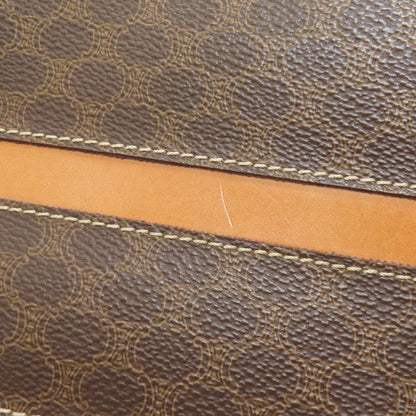 CELINE Macadam pattern Handbag PVC Ladies [Used]