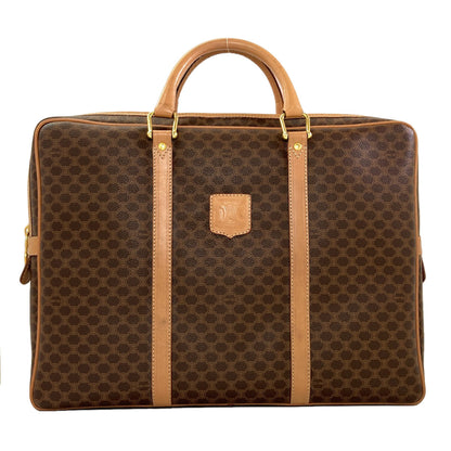 CELINE Macadam pattern Business bag Leather mens [Used]