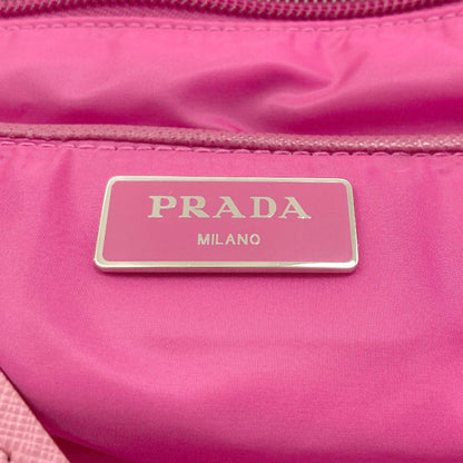PRADA Flower motif 2WAY Handbag Nylon Ladies [Used]