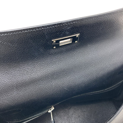 HERMES Kelly 28 Inner Stitch SilverHardware Handbag Epsom Ladies [Used]