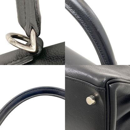 HERMES Kelly 28 Inner Stitch SilverHardware Handbag Epsom Ladies [Used]
