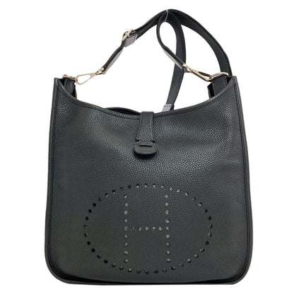 HERMES Evelyne3 GM SilverHardware Shoulder Bag Taurillon Clemence Ladies [Used]
