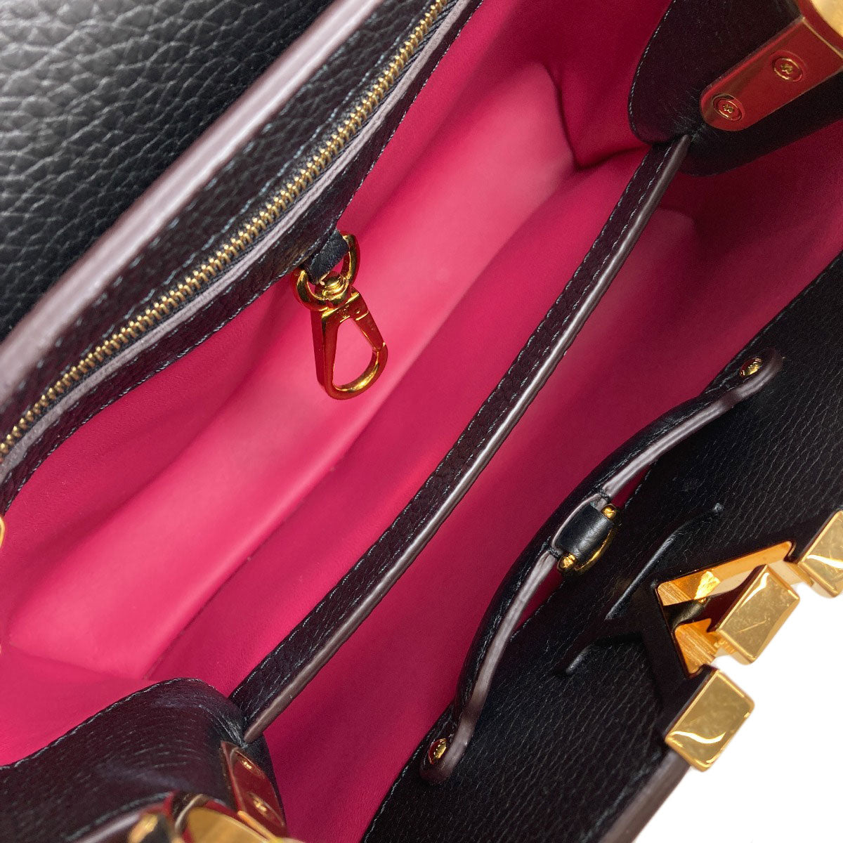 LOUIS VUITTON M94755 Capusine BB Handbag Taurillon ClemenceLeather Ladies [Used]