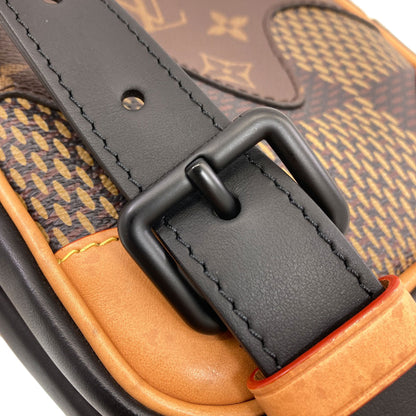 LOUIS VUITTON N40379 Amazon Sling Bag NIGO Collaboration body bag Monogram canvas Damier GiantLadies [Used]