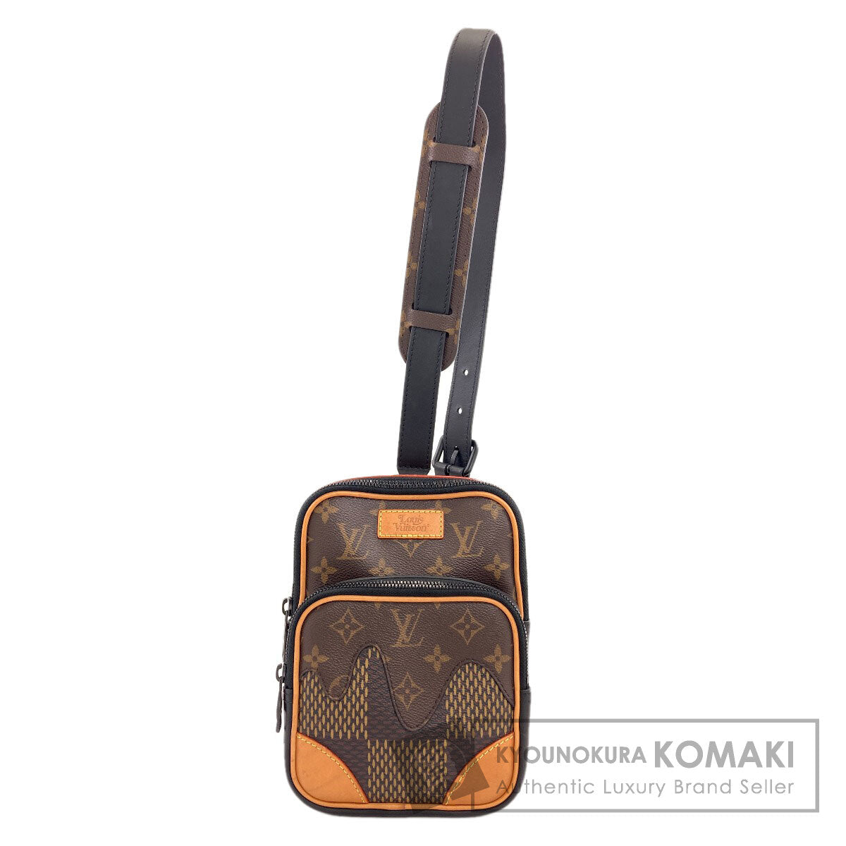 LOUIS VUITTON N40379 Amazon Sling Bag NIGO Collaboration body bag Monogram canvas Damier GiantLadies [Used]