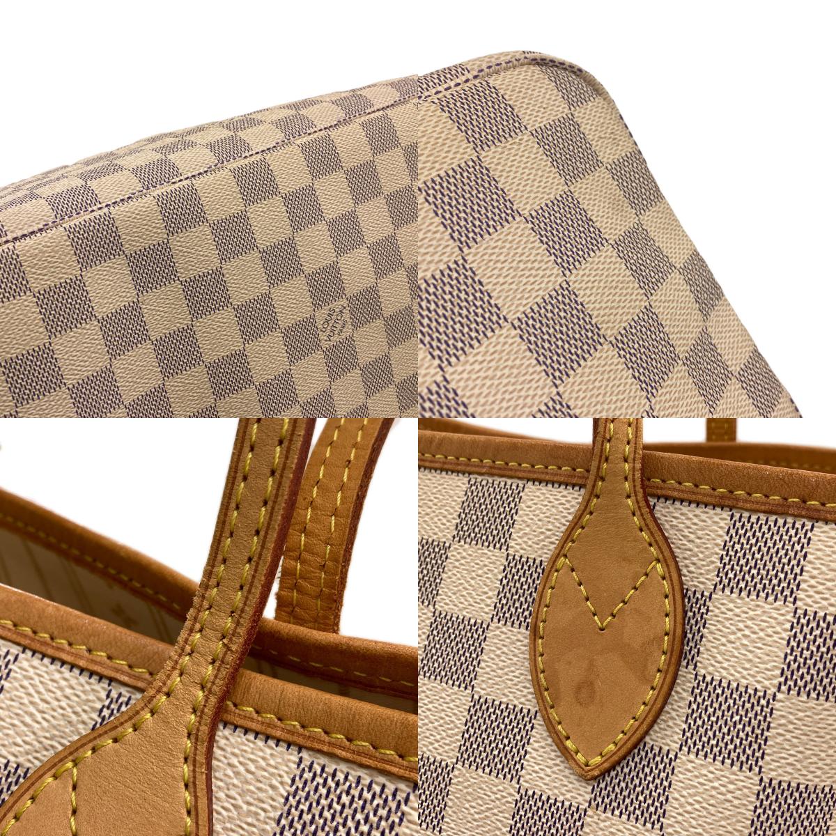 LOUIS VUITTON N41361 Neverfull MM Tote Bag Damier canvas Ladies [Used]