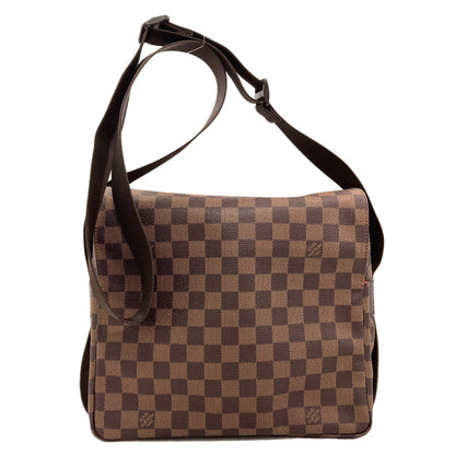 LOUIS VUITTON N45255 Naviglio Shoulder Bag Damier canvas Ladies [Used]