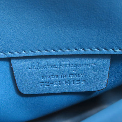 Salvatore Ferragamo GanciniHardware 2WAY Handbag Leather Ladies [Used]