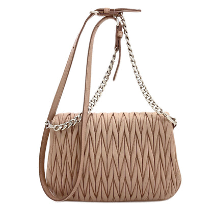 MIUMIU ChainShoulder Shoulder Bag Leather Ladies [Used]