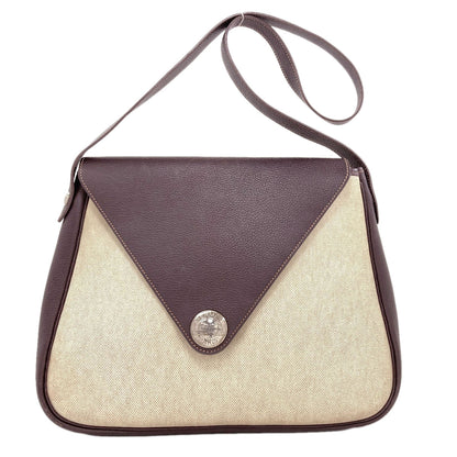 HERMES Christine SilverHardware Shoulder Bag Tower ash Ladies [Used]