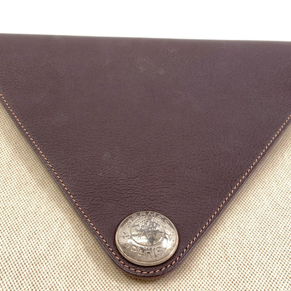 HERMES Christine SilverHardware Shoulder Bag Tower ash Ladies [Used]