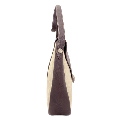HERMES Christine SilverHardware Shoulder Bag Tower ash Ladies [Used]