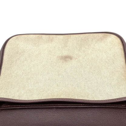 HERMES Christine SilverHardware Shoulder Bag Tower ash Ladies [Used]