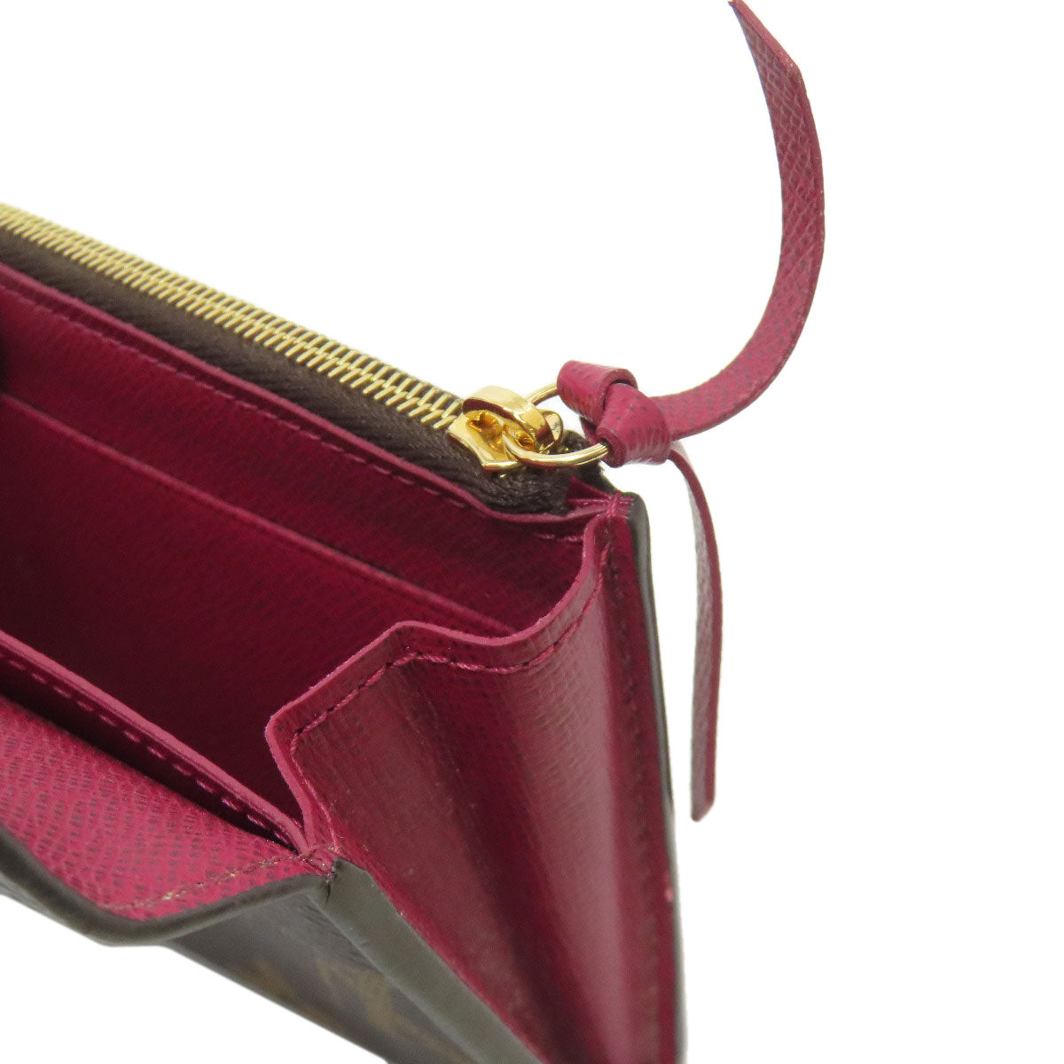 LOUIS VUITTON M41939 Portomonet Rosali Tri-fold wallet (with Coin Pocket) Monogram canvas Ladies [Used]
