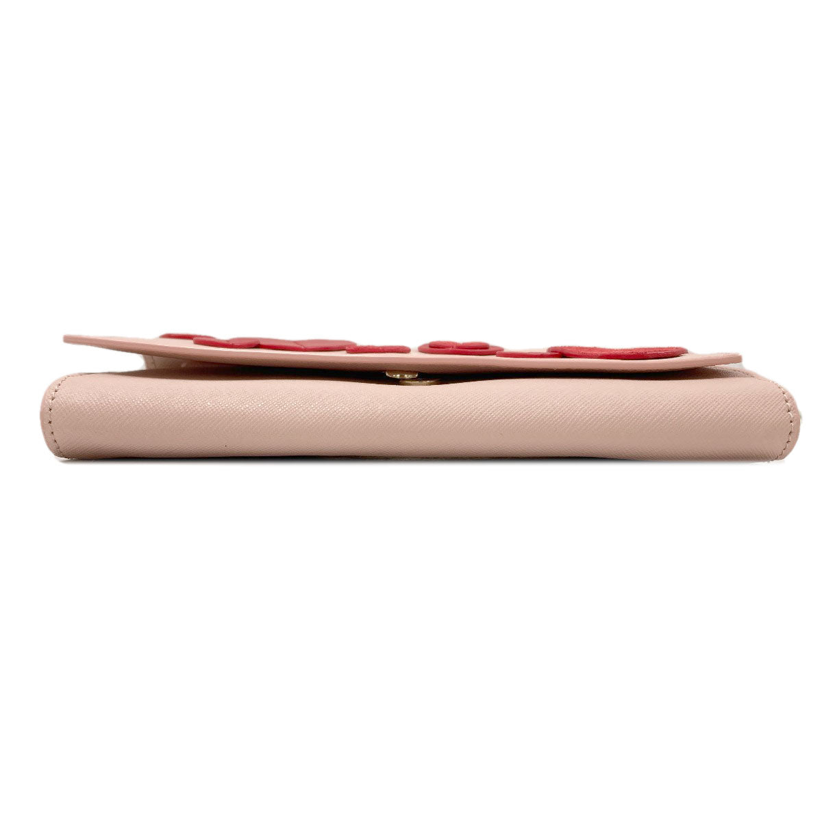 kate spade Heart Chain Wallet Long wallet (with coin pocket) Leather Ladies [Used]