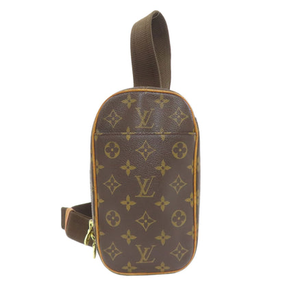 LOUIS VUITTON M51870 Pochette Gange body bag Monogram canvas Ladies [Used]