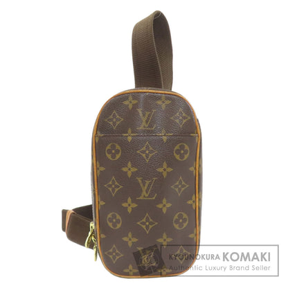 LOUIS VUITTON M51870 Pochette Gange body bag Monogram canvas Ladies [Used]