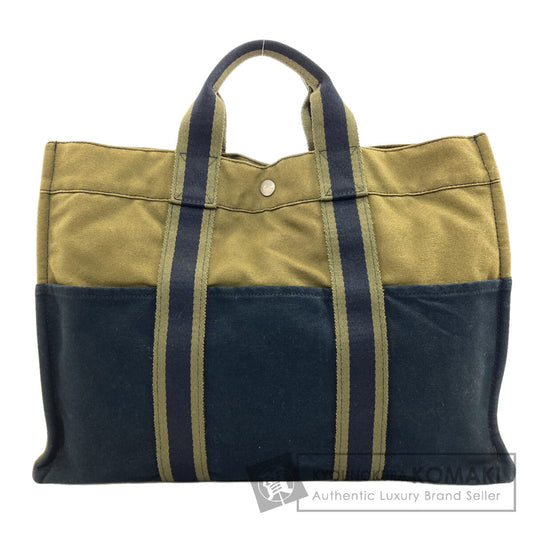 HERMES suck fool toeMM Handbag Canvas Ladies [Used]